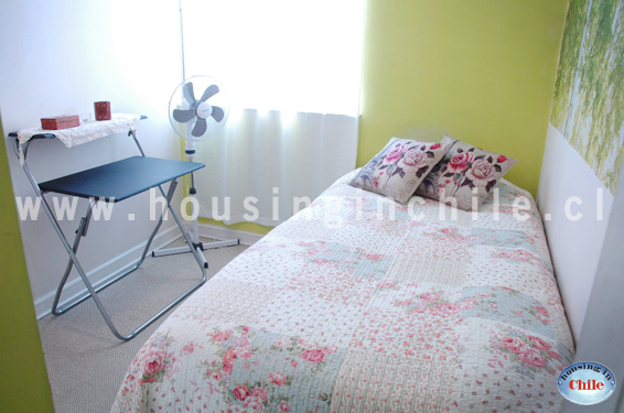 SH-ST: Habitacion single Nº 1 (7.40 m2) con cama de 1,5 plazas de ancho