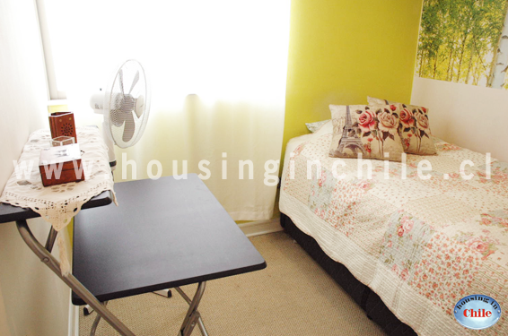 SH-ST: Habitacion single Nº 1 (7.40 m2) con escritorio