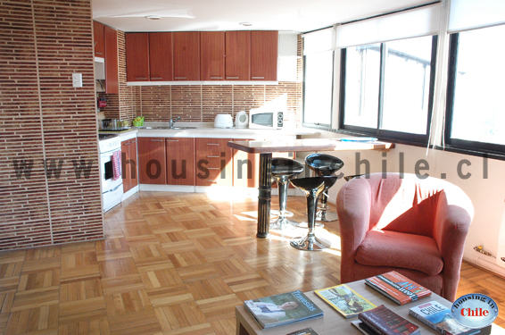 PF-JM2: Sala y cocina americana