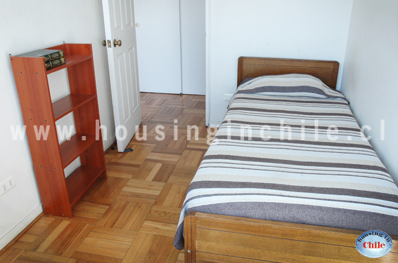 PF-JM2: Habitación single de 7,5 m2 con cama de 1 plaza de ancho