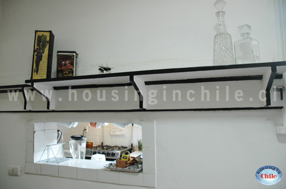 RE-AC: Detalle del comedor y cocina